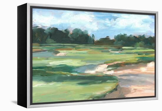 Golf Course Study II-Ethan Harper-Framed Stretched Canvas