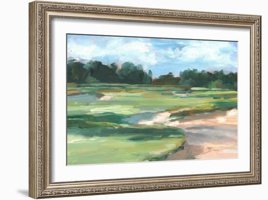 Golf Course Study II-Ethan Harper-Framed Art Print