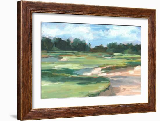 Golf Course Study II-Ethan Harper-Framed Art Print