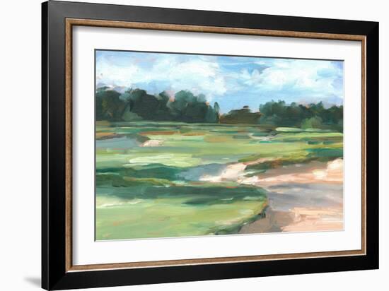 Golf Course Study II-Ethan Harper-Framed Art Print