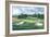Golf Course Study III-Ethan Harper-Framed Art Print