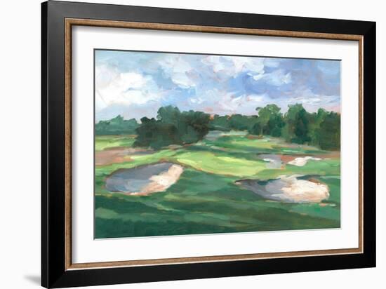 Golf Course Study III-Ethan Harper-Framed Art Print