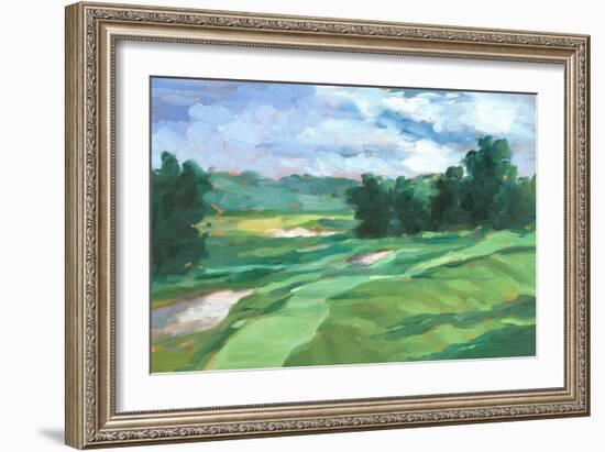 Golf Course Study IV-Ethan Harper-Framed Art Print