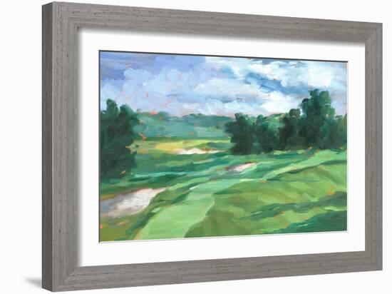Golf Course Study IV-Ethan Harper-Framed Art Print