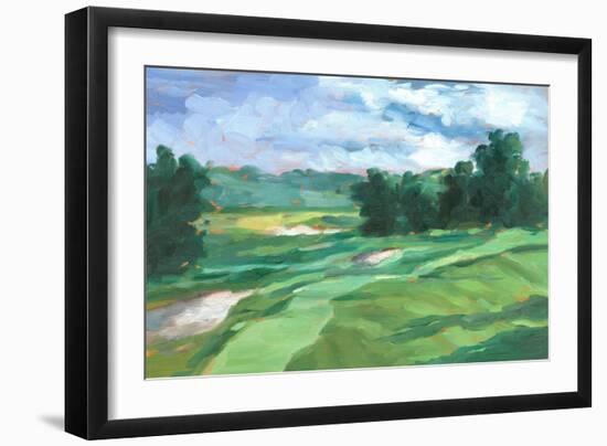 Golf Course Study IV-Ethan Harper-Framed Art Print