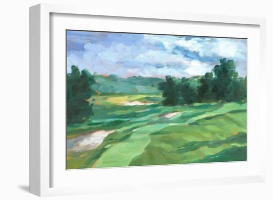 Golf Course Study IV-Ethan Harper-Framed Art Print