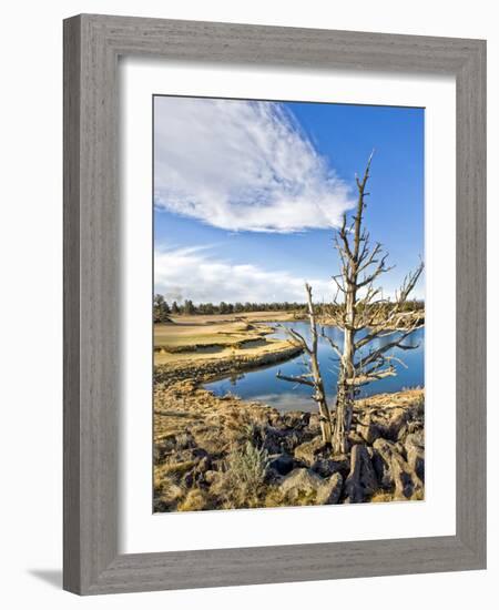 Golf Course View, Bend, Oregon, USA-Tom Norring-Framed Photographic Print