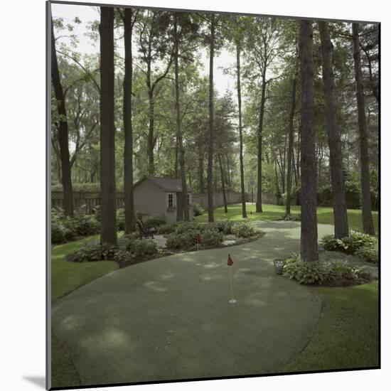 Golf Course-null-Mounted Photographic Print