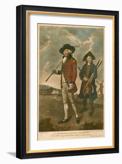 Golf; Dedicated by the Artist to the Society of Coffers at Blackheath-Lemuel Francis Abbott-Framed Giclee Print