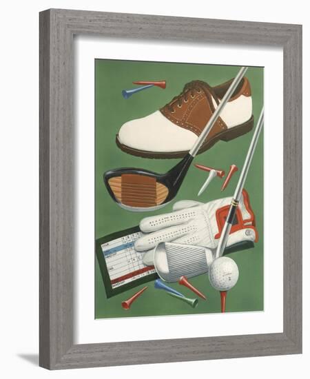 Golf Goodies-William Vanderdasson-Framed Giclee Print