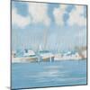 Golf Harbor Boats II-Dan Meneely-Mounted Art Print