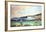 Golf in Northern Ireland, LMS Poster, circa 1925-Norman Wilkinson-Framed Giclee Print