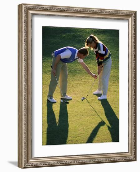 Golf Instruction-null-Framed Photographic Print