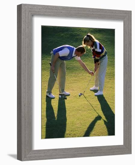Golf Instruction-null-Framed Photographic Print
