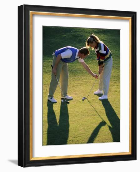 Golf Instruction-null-Framed Photographic Print