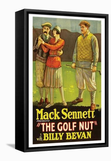 Golf Nut-null-Framed Stretched Canvas