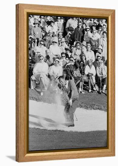 Golf Player Arnold Palmer, Blowing His Lead on the 18th Hole in the Master's Golf Tournament-George Silk-Framed Premier Image Canvas