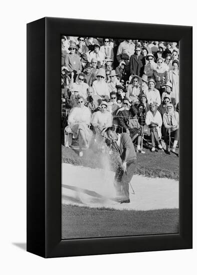 Golf Player Arnold Palmer, Blowing His Lead on the 18th Hole in the Master's Golf Tournament-George Silk-Framed Premier Image Canvas