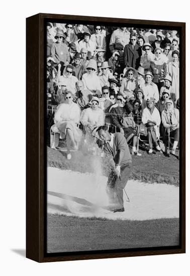 Golf Player Arnold Palmer, Blowing His Lead on the 18th Hole in the Master's Golf Tournament-George Silk-Framed Premier Image Canvas