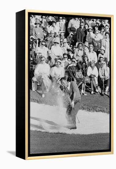 Golf Player Arnold Palmer, Blowing His Lead on the 18th Hole in the Master's Golf Tournament-George Silk-Framed Premier Image Canvas