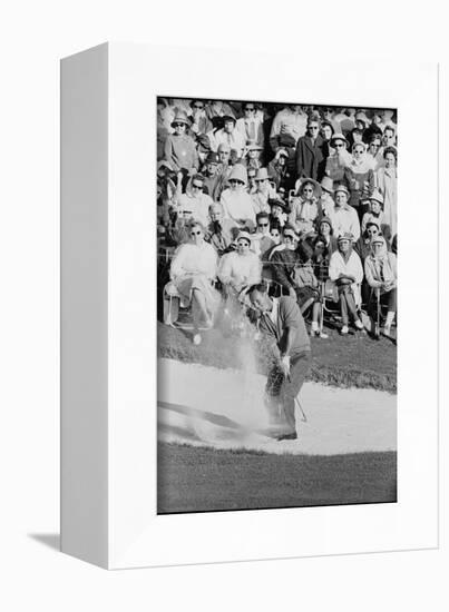 Golf Player Arnold Palmer, Blowing His Lead on the 18th Hole in the Master's Golf Tournament-George Silk-Framed Photographic Print