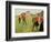 Golf Players at Copenhagen Golf Club-Paul Fischer-Framed Giclee Print