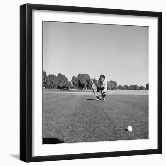 Golf Pro Ben Hogan-Martha Holmes-Framed Premium Photographic Print