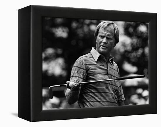 Golf Pro Jack Nicklaus, August, 1984-null-Framed Stretched Canvas