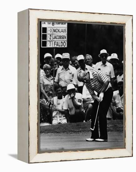 Golf Pro Jack Nicklaus, August, 1984-null-Framed Stretched Canvas