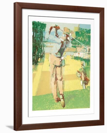 Golf Swing-Jim Jonson-Framed Limited Edition