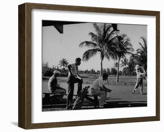 Golf Teacher, Tommy Armour-null-Framed Photographic Print