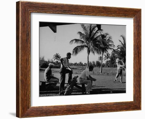 Golf Teacher, Tommy Armour-null-Framed Photographic Print