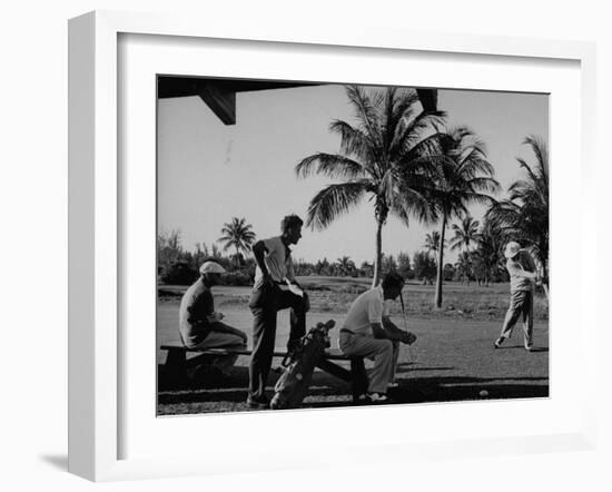 Golf Teacher, Tommy Armour-null-Framed Photographic Print