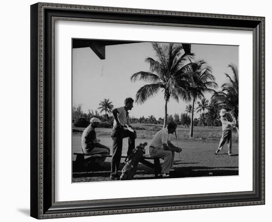 Golf Teacher, Tommy Armour-null-Framed Photographic Print