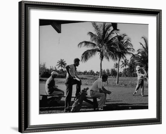 Golf Teacher, Tommy Armour-null-Framed Photographic Print