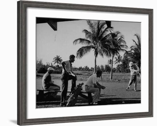 Golf Teacher, Tommy Armour-null-Framed Photographic Print