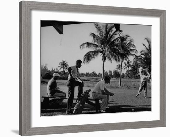 Golf Teacher, Tommy Armour-null-Framed Photographic Print