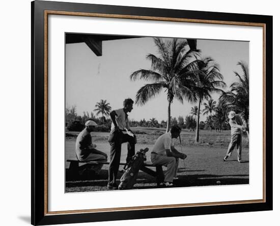 Golf Teacher, Tommy Armour-null-Framed Photographic Print