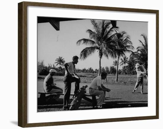 Golf Teacher, Tommy Armour-null-Framed Photographic Print