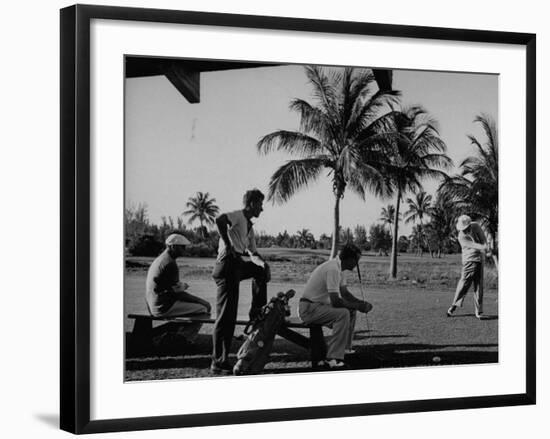 Golf Teacher, Tommy Armour-null-Framed Photographic Print