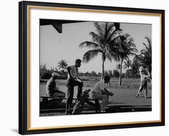 Golf Teacher, Tommy Armour-null-Framed Photographic Print