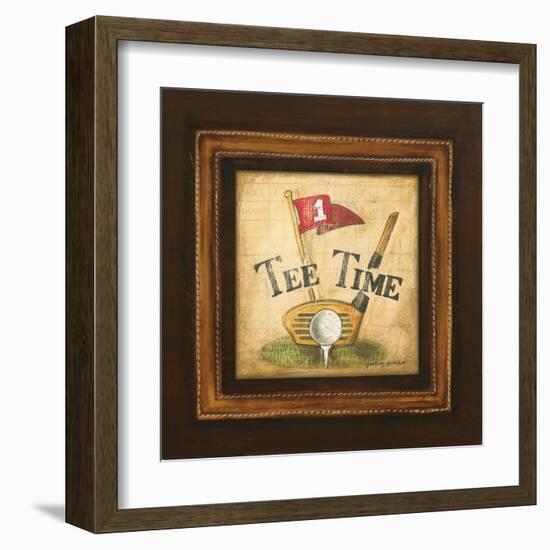 Golf Tee Time-Gregory Gorham-Framed Art Print