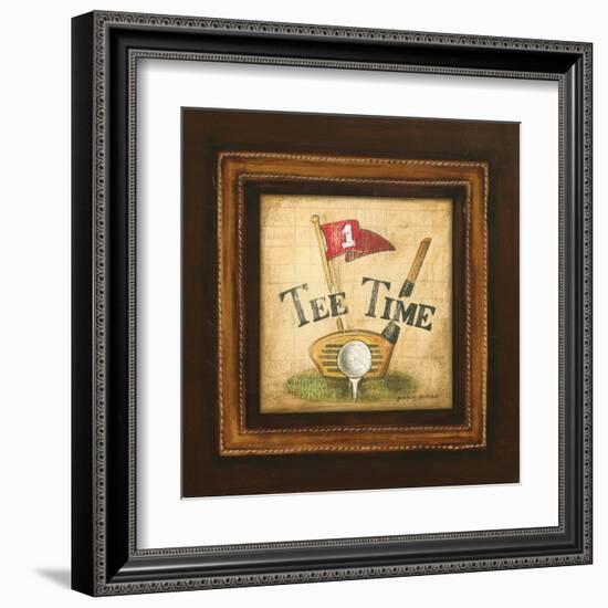 Golf Tee Time-Gregory Gorham-Framed Art Print