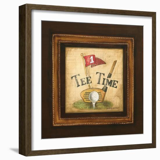 Golf Tee Time-Gregory Gorham-Framed Premium Giclee Print