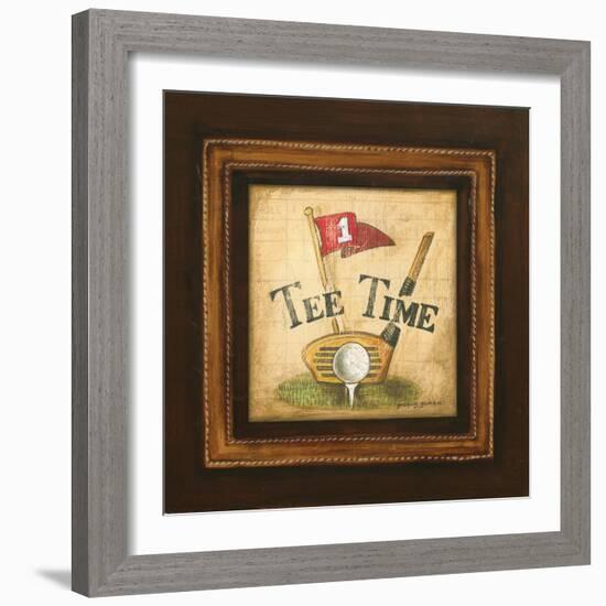 Golf Tee Time-Gregory Gorham-Framed Art Print