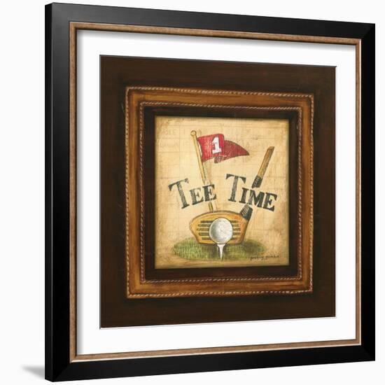 Golf Tee Time-Gregory Gorham-Framed Art Print