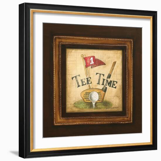 Golf Tee Time-Gregory Gorham-Framed Art Print