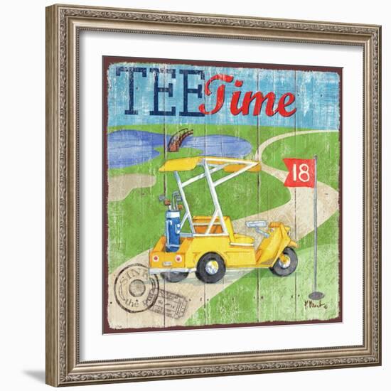 Golf Time III-Paul Brent-Framed Art Print