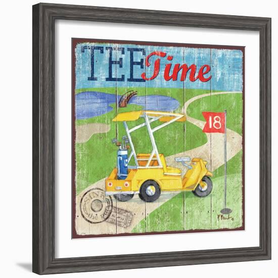 Golf Time III-Paul Brent-Framed Art Print