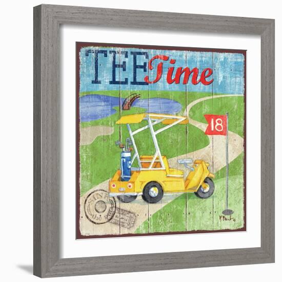 Golf Time III-Paul Brent-Framed Art Print